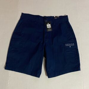 Hurley Blue Jean Shorts Classic Casual Style